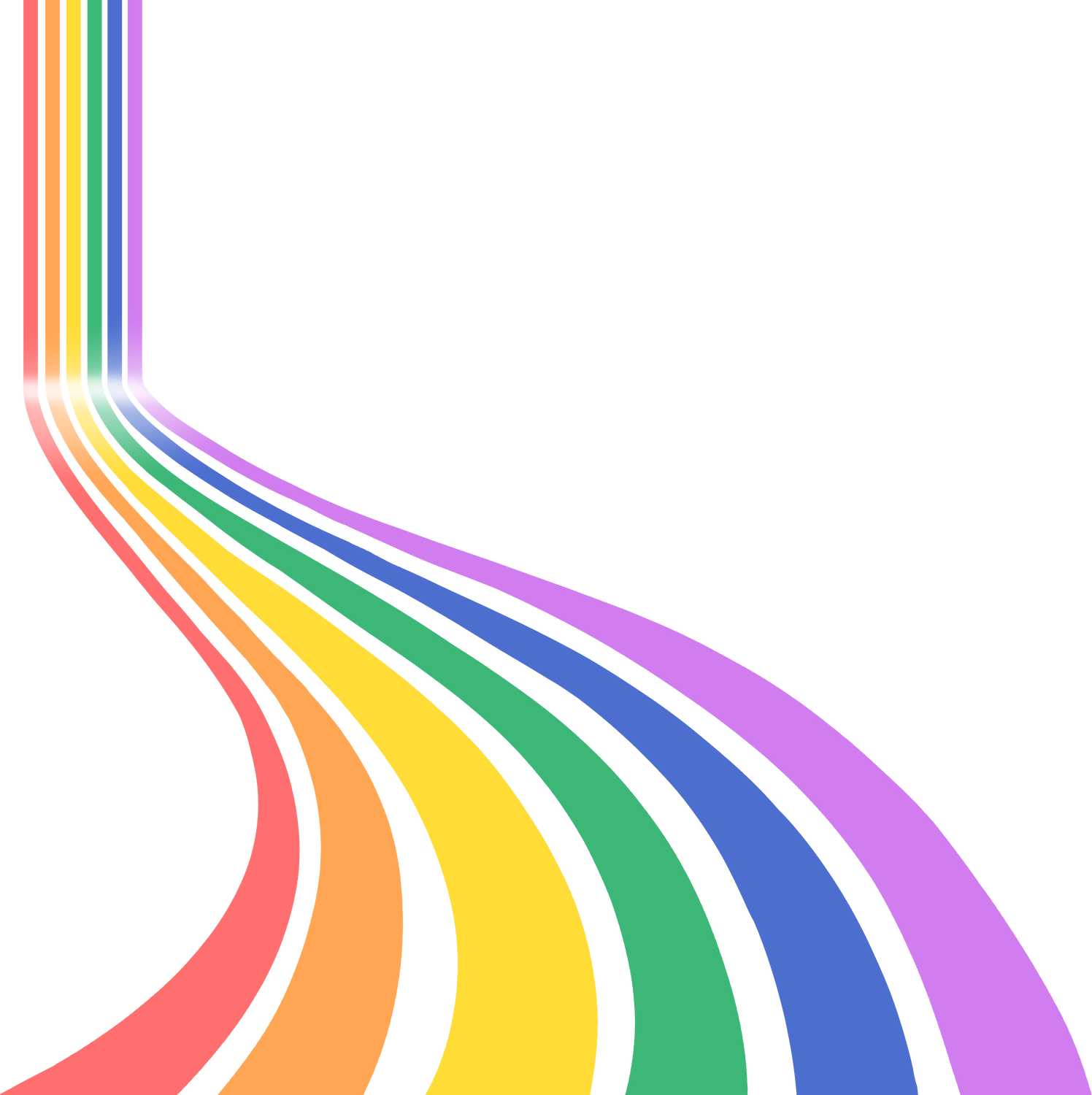 Rainbow Path Element